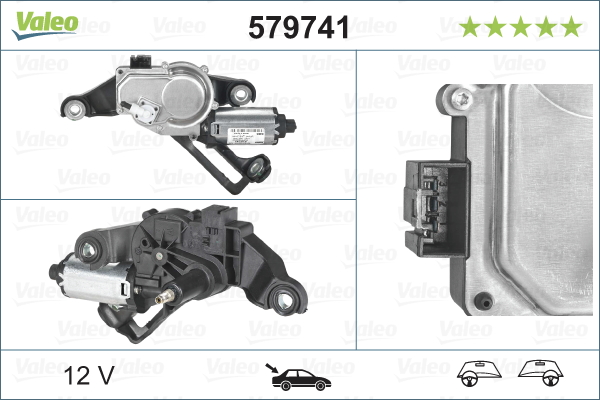 Motor stieračov VALEO